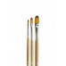 KCK PREMIUM NYLON LONG HANDLE ARTIST BRUSH - BR LH07